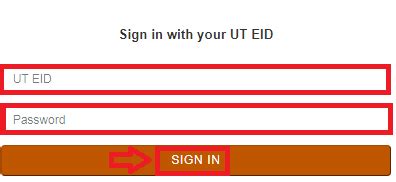 ut log in.